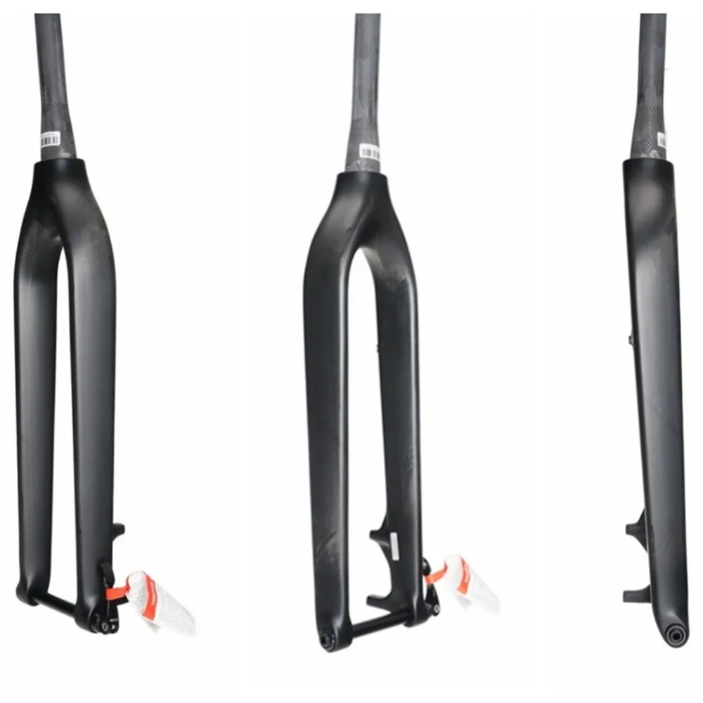 2017 FCFB Full Carbon fork UD 29er MTB Fork For Bicicletas Rigid Mountain Bikes forkTapered Thru Axle 15mm Fork bicycle fork
