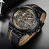 Men's Watches NAVIFORCE Brand Luxury Quartz Watch Man Leather Sport Wristwatches Waterproof Male Clock With Box Set For Sale ► Photo 3/6