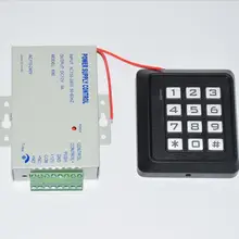 С адаптером питания дверной замок ворот открывалка с подсветкой RFID Клавиатура внешний считыватель контроль доступа Контролер доступа 125 кГц