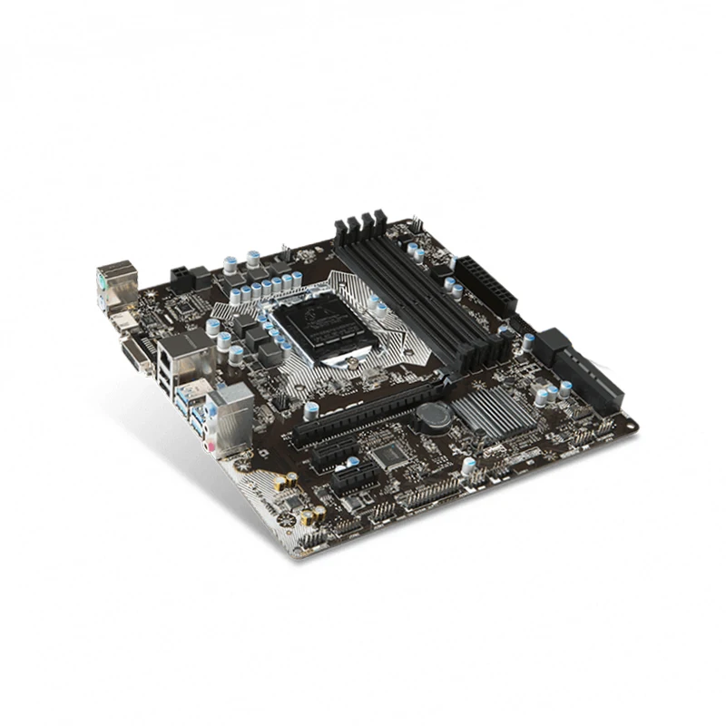 Материнская плата для MSI H170M pro dh 1151 pin H170 DDR4 поддерживает 6 7 поколение i7/i5/i3