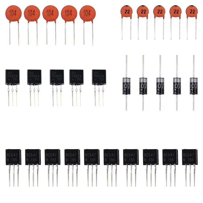 Электронные универсальные запчасти комплект макет светодиодный резистор потенциометр емкость для Arduino один комплект