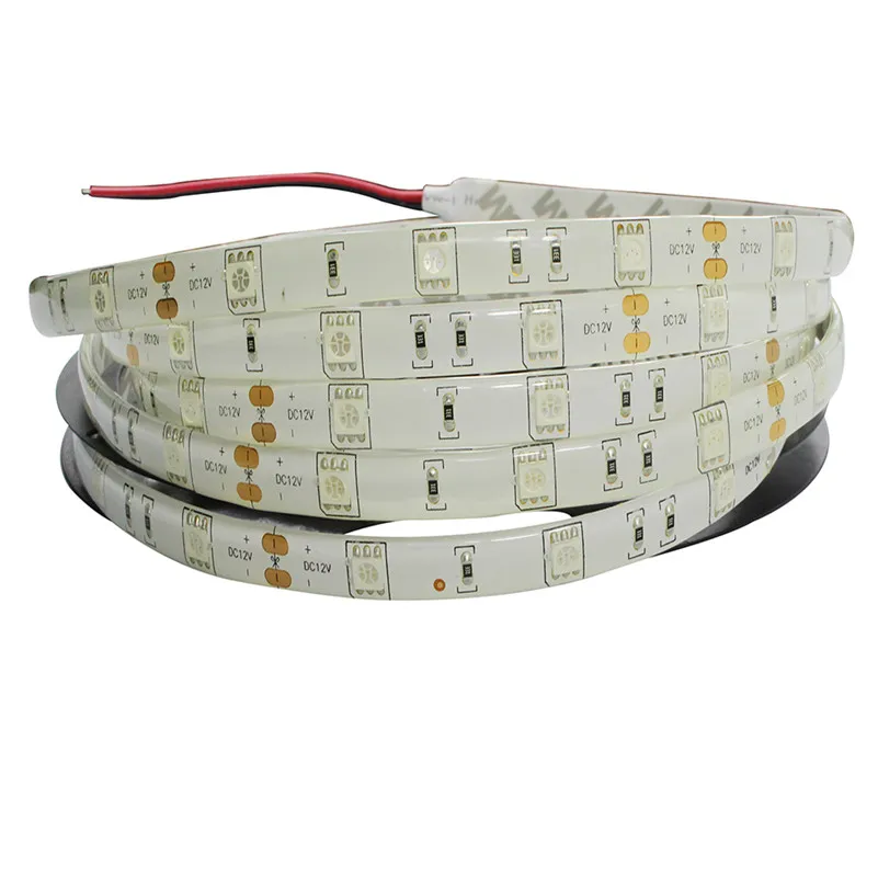 5 м Светодиодная лента 5050 RGB 150 светодиодов Водонепроницаемый IP65 DC12V с 44Key пульт