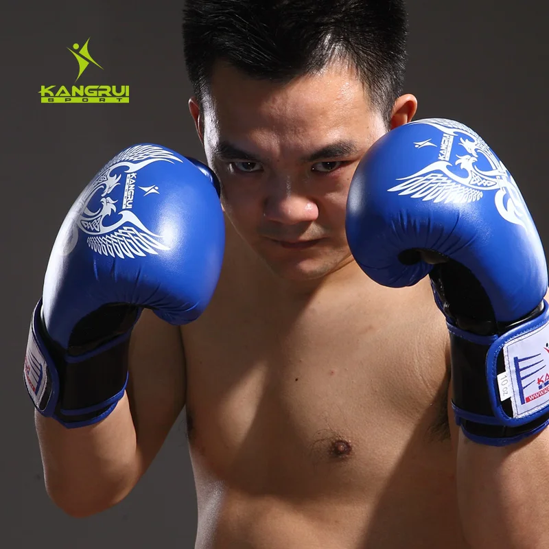 

Strongly Recommend Sanda Boxing Gloves Adult Fitness Professional Training Muay Thai fight sandbags Thick Glove