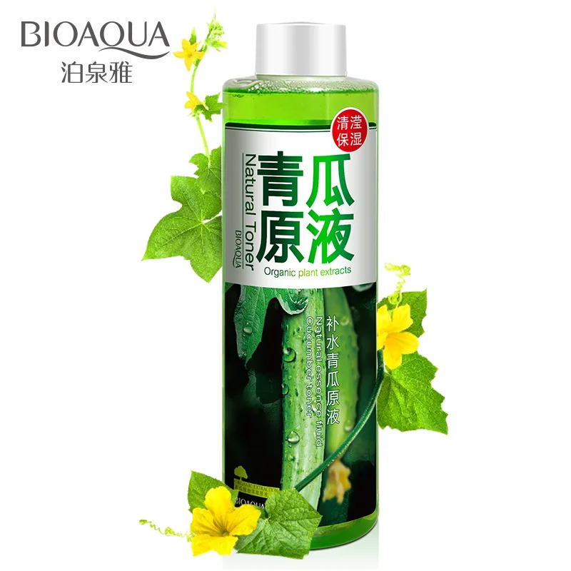 2018 Bioaqua Огуречный сок увлажняющий лосьон для лица огурец кожи тоник тонер Красота