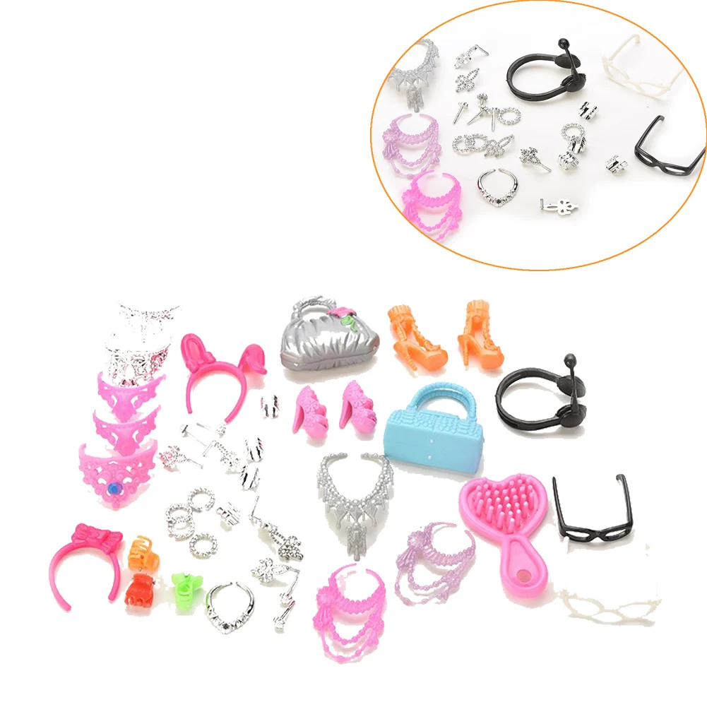 40pcs/Set Dolls Kids Gift Hot Sale Newest Accessories for Doll Set of