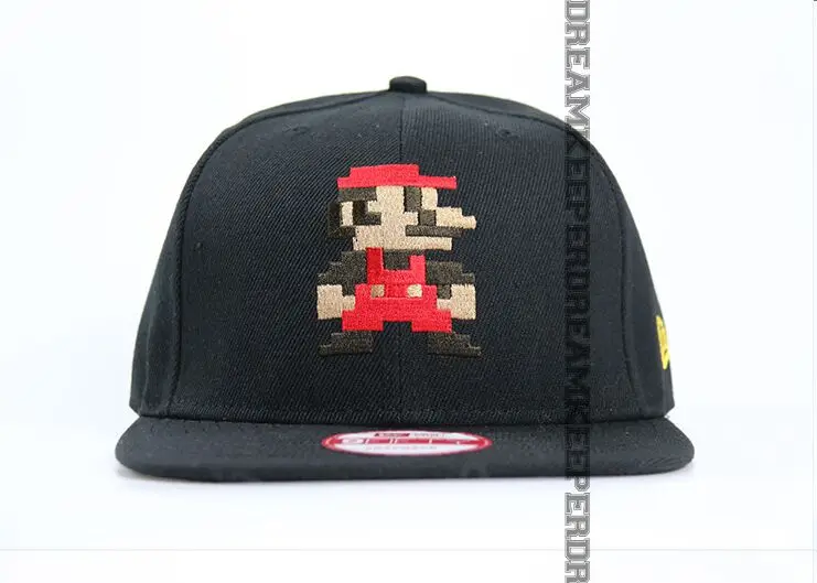 Prix pour Livraison gratuite vente chaude de Haute Qualité Super Mario Bande Dessinée chapeaux baseball casquette à visière en stock Prix pour Livraison gratuite vente chaude de Haute Qualité Super Mario Bande Dessinée chapeaux baseball casquette à visière en stock