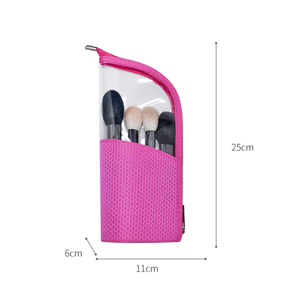Многофункциональная косметическая сумка для кистей для путешествий, держатель для кистей для макияжа, Портативные Кисточки в сумке, Органайзер