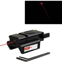 Горячая тактическая Красная точка лазерный прицел Пикатинни 20 мм Rail лазер для пистолета Glock 17 20 21 22 23 30 31 32