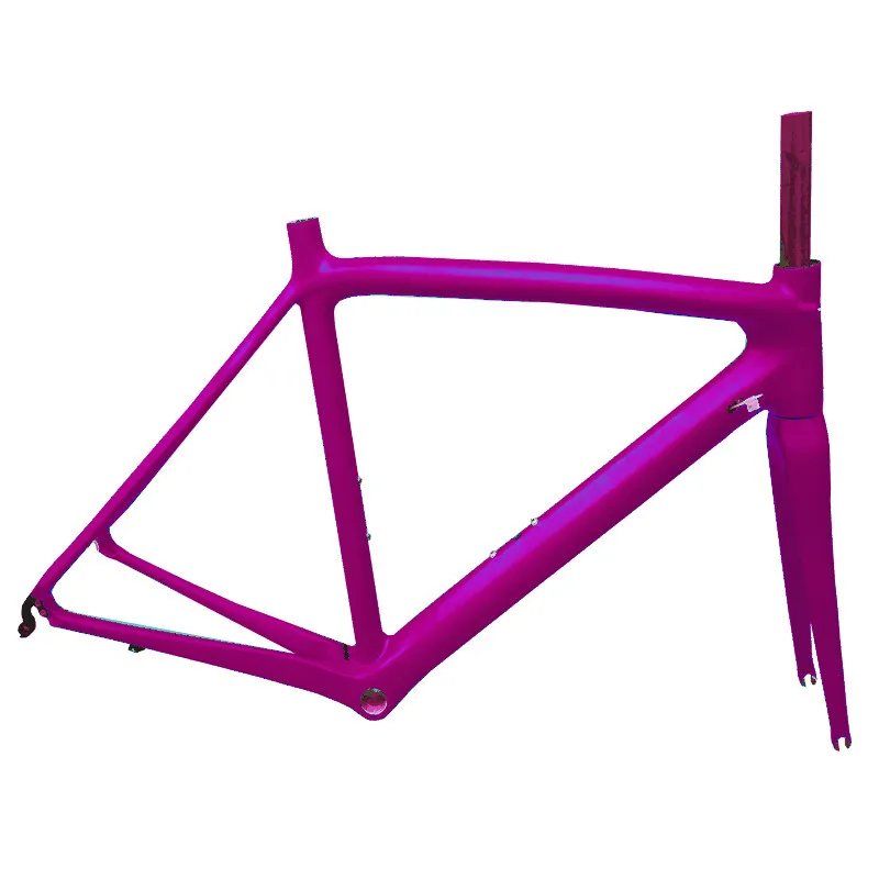 Perfect EARRELL stock ultra light full carbon fiber road bike frame bicycle frame solid color frame free custom color with seatpost 3 Perfect EARRELL stock ultra light full carbon fiber road bike frame bicycle frame solid color frame free custom color with seatpost 3