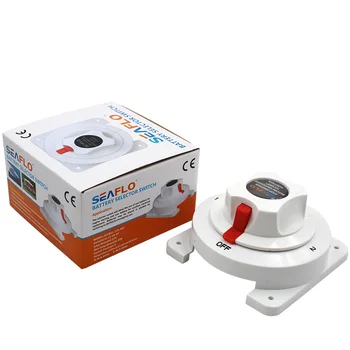 

SEAFLO Battery Selector Switch 3 Piston Electric Marine Yachts RV Boat Caravans Switch