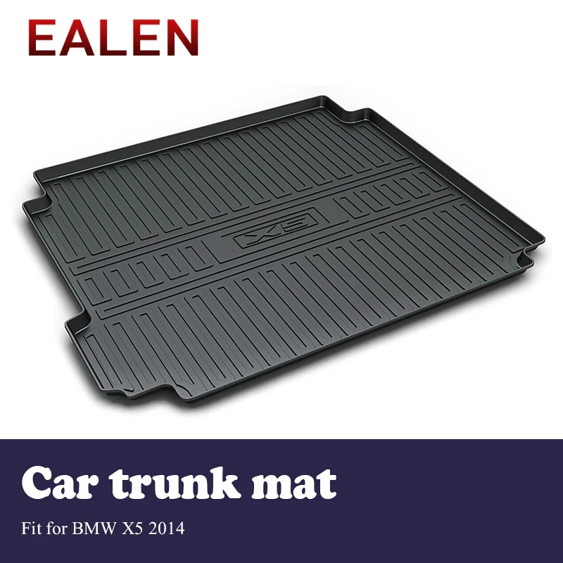

EALEN For BMW X5 F15 2014 Car-styling Boot Liner Tray Anti Slip Mat Waterproof cover Accessories 1Set Car Cargo rear trunk mat