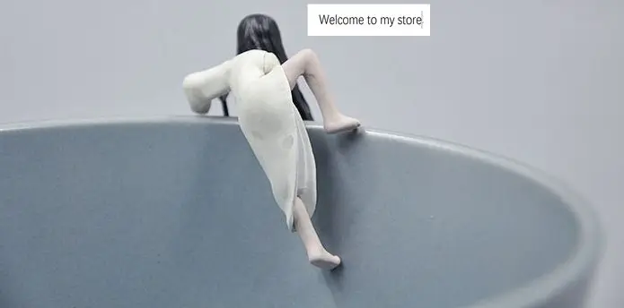 

Japanese horror movie scene figure pvc zhenzii