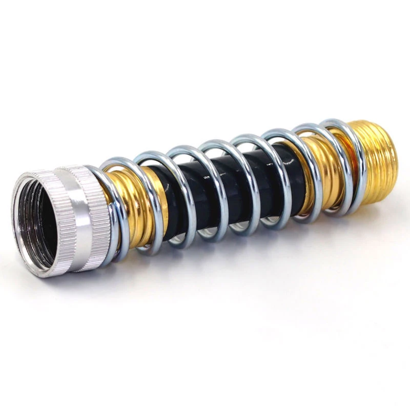 Atyhao Conector de Manguera de extensión de Grifo Protector de Pliegue de Bobina de Resorte Accesorio de instalación de riego de jardín Jardín