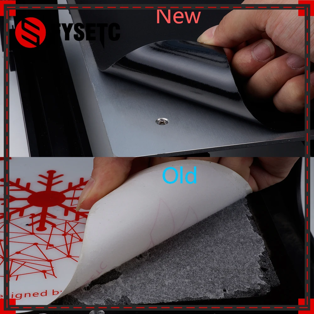 1 шт. 220x220 мм черный/синий/зеленый/красный с подогревом кровать бумажная наклейка для Wanhao Anet A8 A6 3d принтер стикер сборка лист пластина