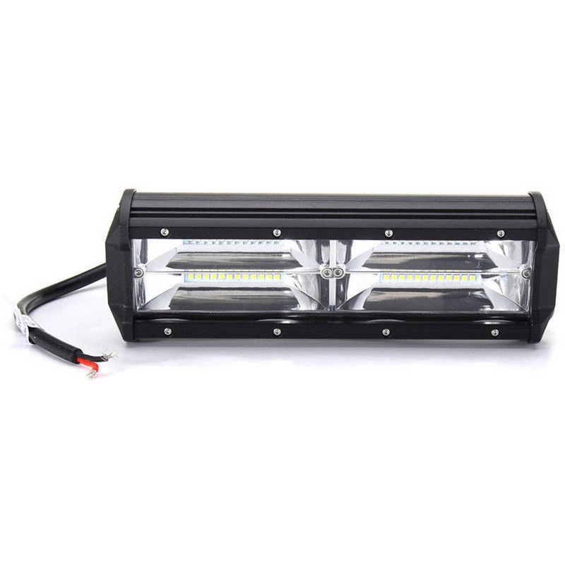 New 7inch 216W 8D Aluminum LED Work Light Bar Flood Driving Lamp SUV ATV Offroad 4WD 21600LM