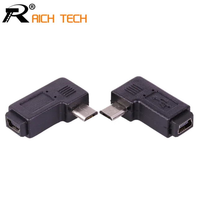 Micro Usb Connector Elbow Hdmi Adapter 90 Degree Male To Female Usb