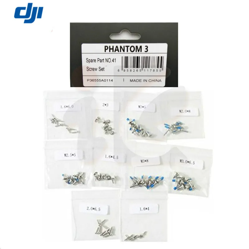 Набор винтов DJI Phantom 3 Professional / Advance Part 41 для квадрокоптера Pro/Adv/Standard/Se|Корпусы