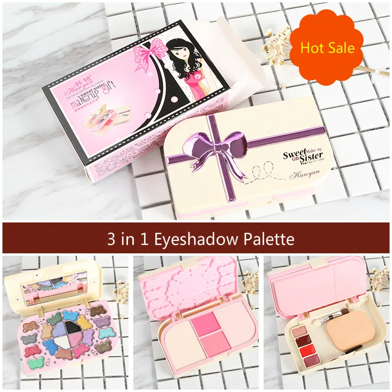 Профессиональная палитра теней для век 3 в 1 20 цветов супер тени Sombra Beauty Glazed