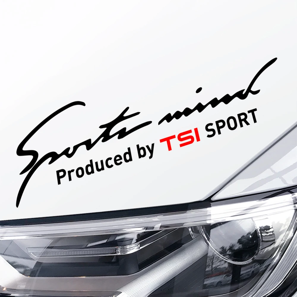 

For VW Volkswagen TSI T5 T4 CC Tiguan Passat B5 B6 B8 B7 Polo Golf 7 6 4 5 Beetle Touareg Car Lamp Eyebrow Stickers Accessories