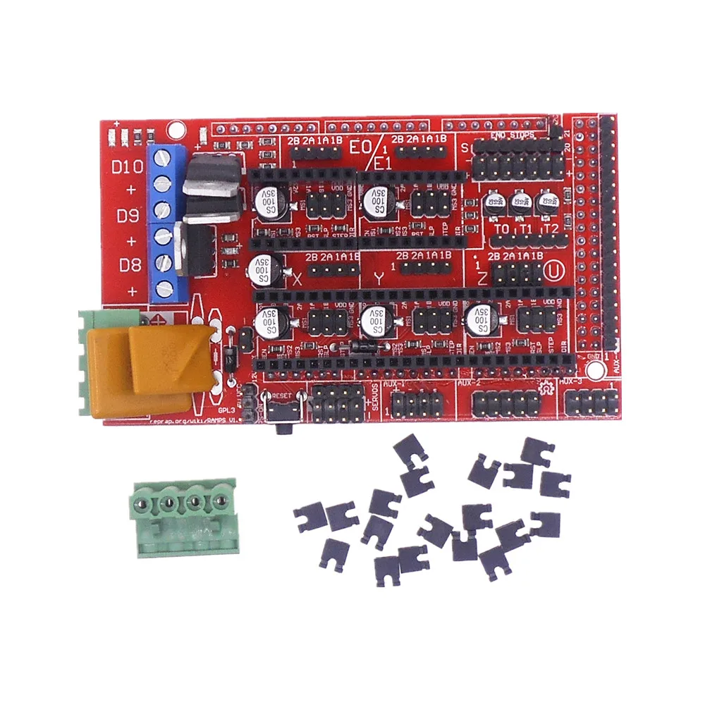 

Duoweisi 3D printer parts Reprap Ramps 1.4 extended board Reprap Mendel Prusa I3 WHOLESALE ! Ramps 1.4 board