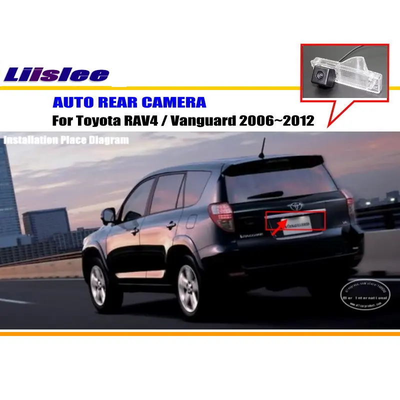 Liislee камера заднего вида для Toyota RAV4 / Vanguard 2006 ~ 2012/камера вида/NTST PAL/светильник