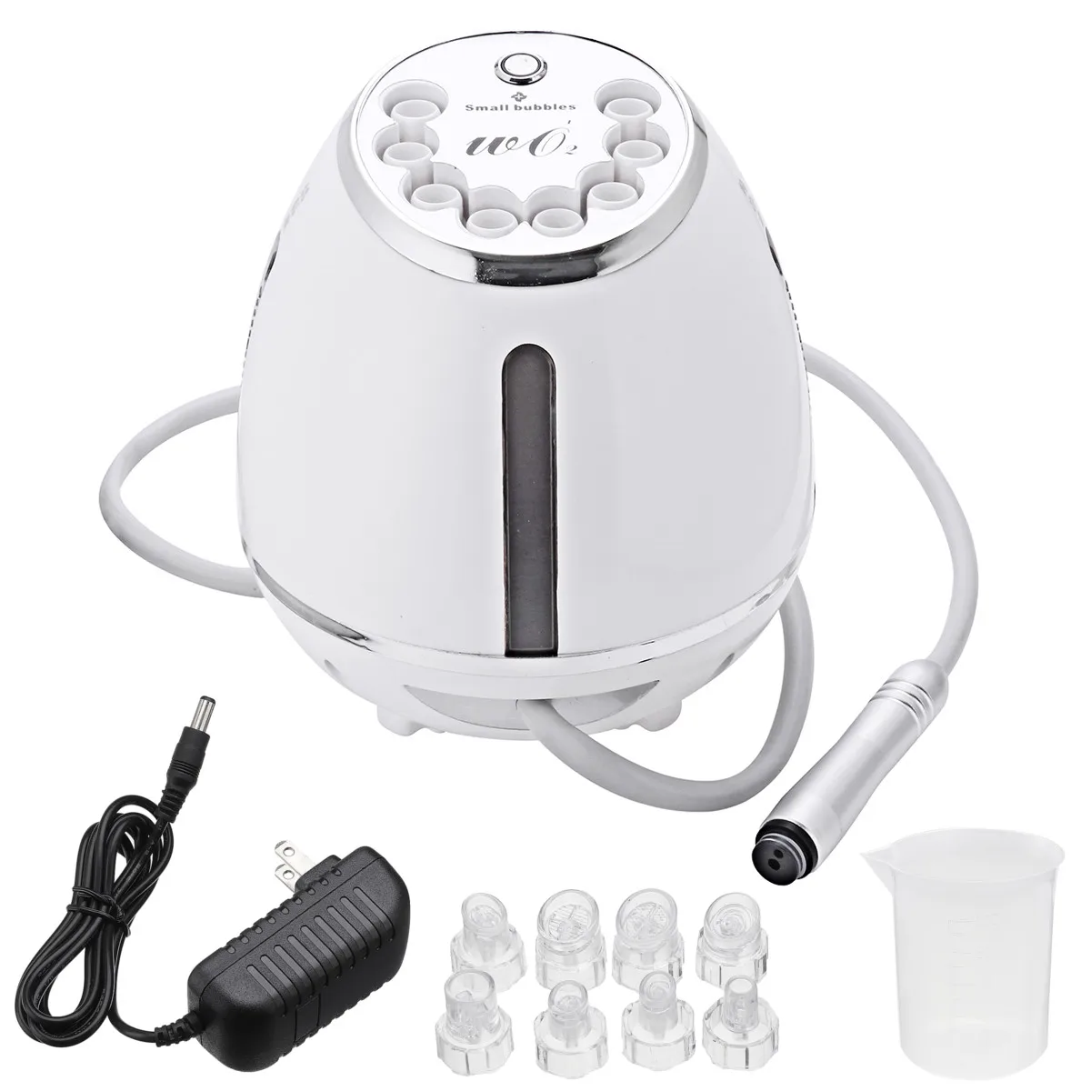 

110V-220V Small Bubble Nano/ Hydro Dermabrasion Microdermabrasion Device Facial Cleaning Vacuum Cleaner Blackhead Ance Remover