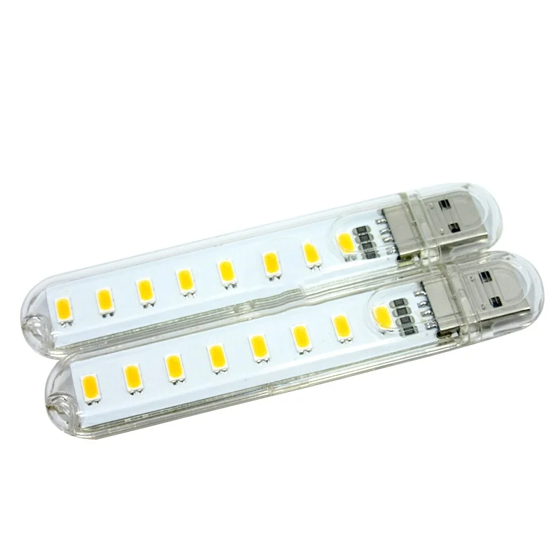 5730 SMD Книжные огни миниатюрный крючок для рыбалки USB ночник для ПК компьютер-лэптоп Мобильная мощность