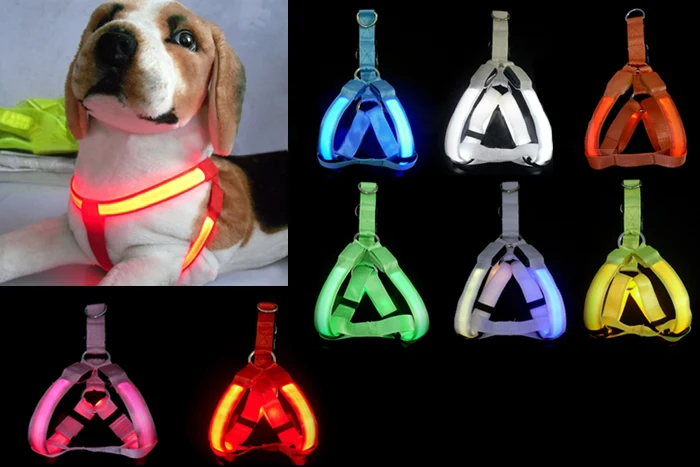 СВЕТОДИОДНЫЙ мигающий светильник, поводок для собак, поводок для собак HG99