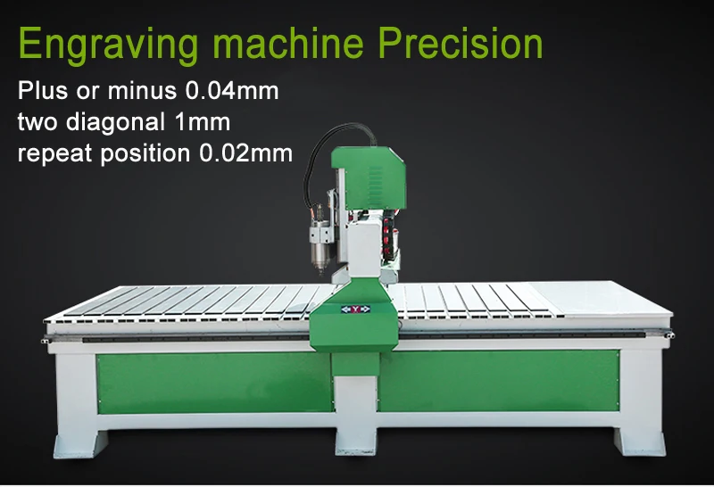 3.2KW CNC маршрутизатор 1325 деревообрабатывающий гравировальный станок 1300 мм * 2500 мм