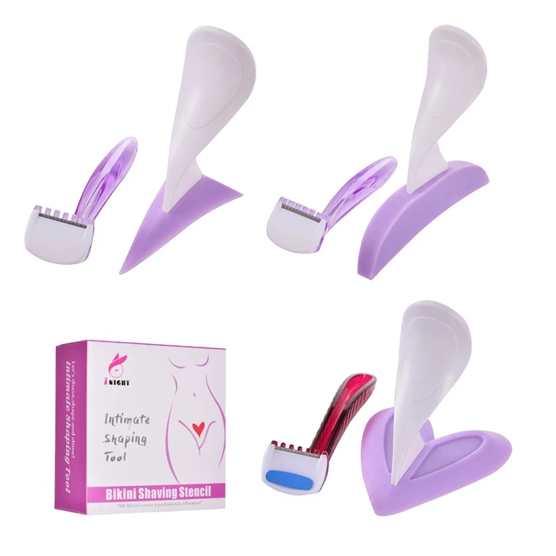 

Bikini Private Parts Hair Remover Privates Parts Shaver Triangle Depilator Women Secret Hair Remover Trimmer Shaving Template