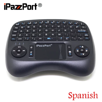 

[Free Shipping] iPazzPort(21TL) 2.4G Mini Wireless Spanish(Espanol) Keyboard+TouchPad for Google Android TV Box/PC/IPTV