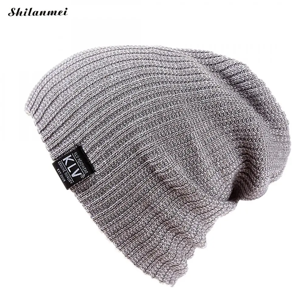 Men's Cool Beanie Slouch Skull Cap Fashion Baggy Hip Hop Hat Winter ...