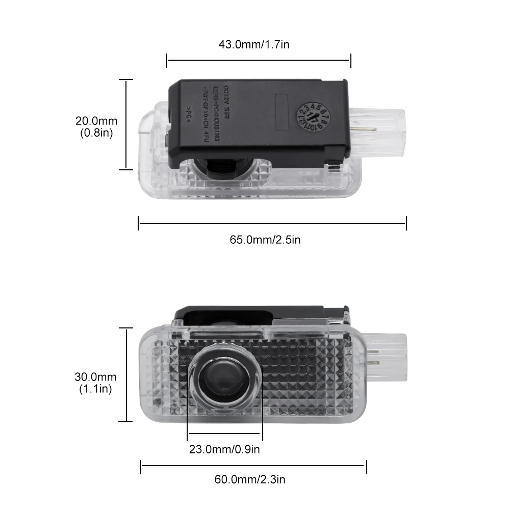 Автомобильный Стайлинг, автомобильная светодиодная дверная предупреждающая лампа для Audi A3 A4 B6 B7 A5 A6 C5 C6, логотип, лазерный проектор, приветственная лампа, призрачный теневой светильник