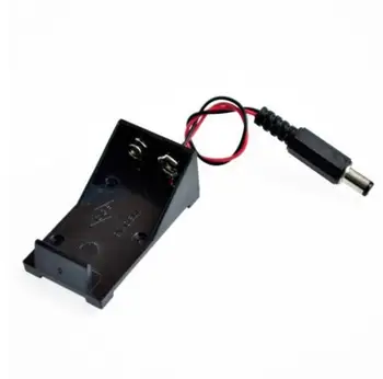 

10 pcs 5.5*2.1 mm 9V Battery Holder Box DC Plug Socket Battery Holder For Arduino