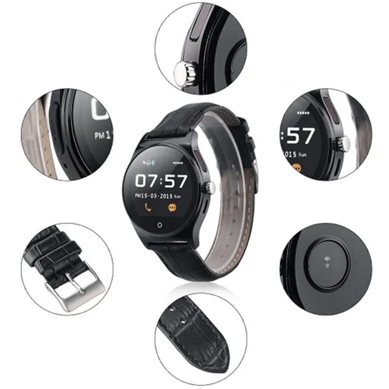 Smart watch мужчин bueiness reloj inteligente сердце фитнес Анти потерянный smartwatch