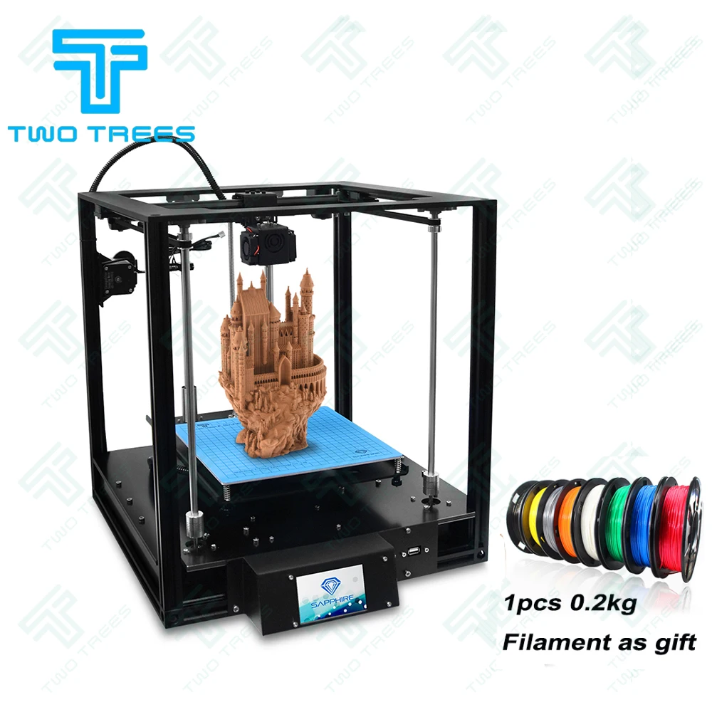 

3d Drucker Metal 3D Printer Machine CoreXY System Automatic Leveling Printer 3d Full Metal Frame 200*200*200mm Size DIY Printing