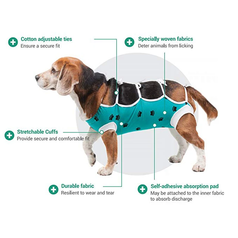 HELLOMOON New Arrival dog clothes Post Operative Protection Shirt for