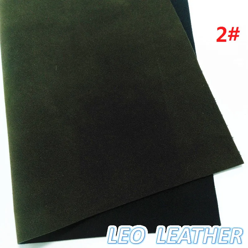 1 шт. 21X29 см синтетический Letaher, замша кожа для изготовления бантов и других аксессуаров 9S78 - Цвет: 2