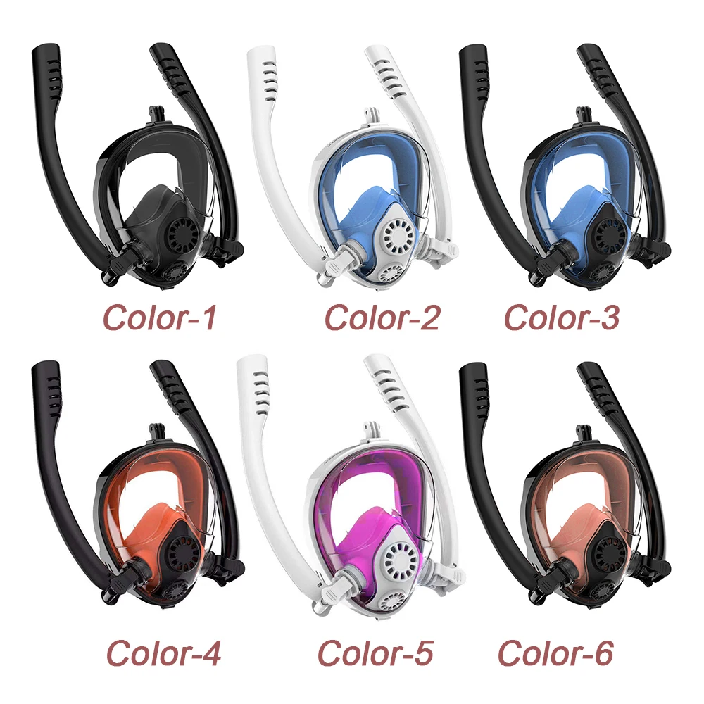 

2019 New Design Diving Mask Scuba Mask Underwater Anti Fog Full Face Snorkeling Mask Women Men Kids Snorkel Diving Equipment