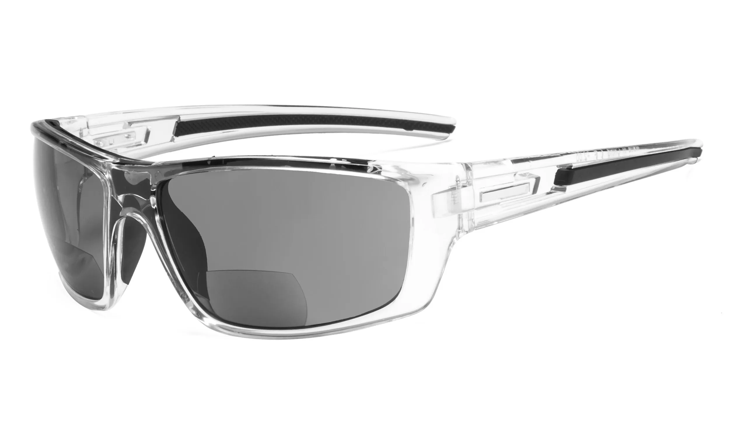 S066-Bifocal Eyekepper двухфокусные солнцезащитные очки для спорта TR90 солнечных батареях для чтения - Цвет оправы: ClearFrame