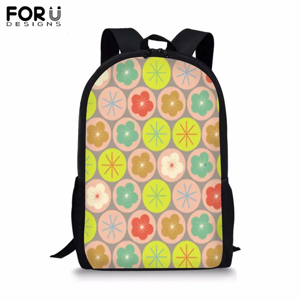 CDYH0503C FORUDESIGNS/Персонализированное изображение рюкзак для подростка девочки мальчик цвет столкновения школьная сумка Детский студенческий Рюкзак Mochila - Цвет: CDYH0503C