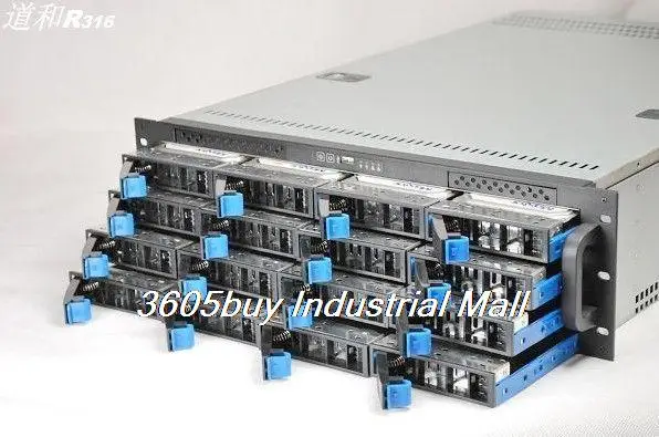 

Industrial computer case 3u server computer case 3u hot pluggabel 12 hard drive redundant power supply