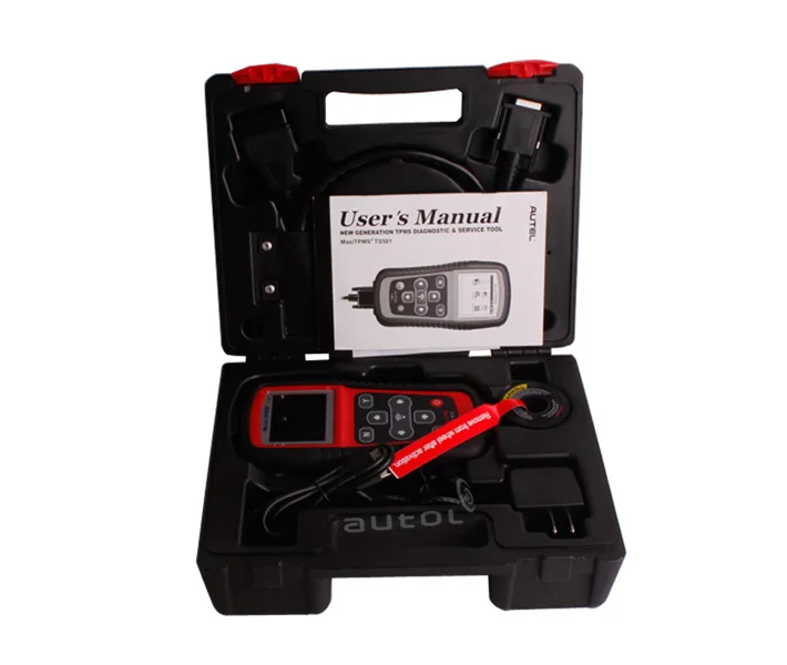 100% Оригинальные Autel MaxiTPMS TS501 TPMS инструмент с OBDII Адаптеры для сим карт всех шин