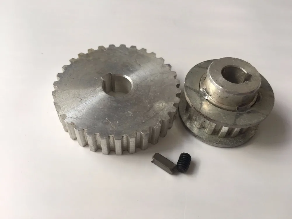 Freeshipping 2 unids/set accesorios de torno para el hogar en miniatura engranaje sincrónico de Metal S/N: CJ0618-148 S/N: CJ0618-027