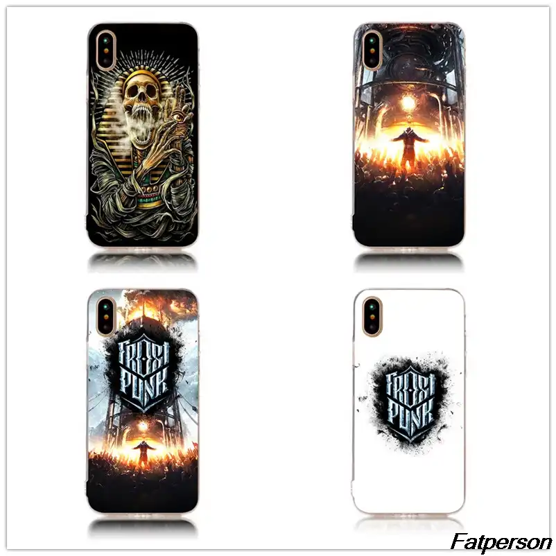 Game Frostpunk Hard Transparent Phone Case Cover For Apple Iphone X 8 8plus 7 7plus 6 6s Plus 5 5s 5c Se 4 4s Coque Shell Phone Case Covers Aliexpress