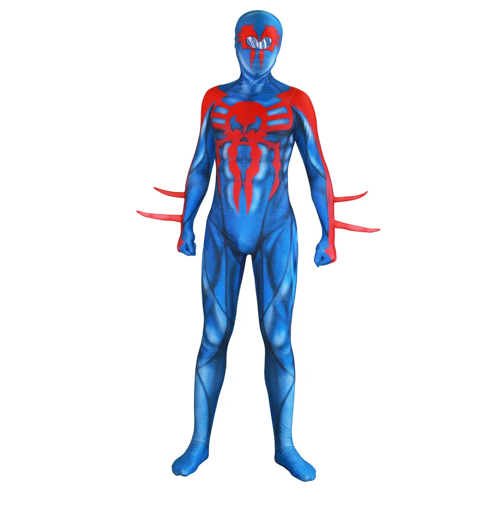 

NEW Adult Kids Spider-Man 2099 Halloween Costume Jumpsuit 3D Print Spandex Lycra Spiderman 2099 Cosplay Costume Zentai Bodysuit