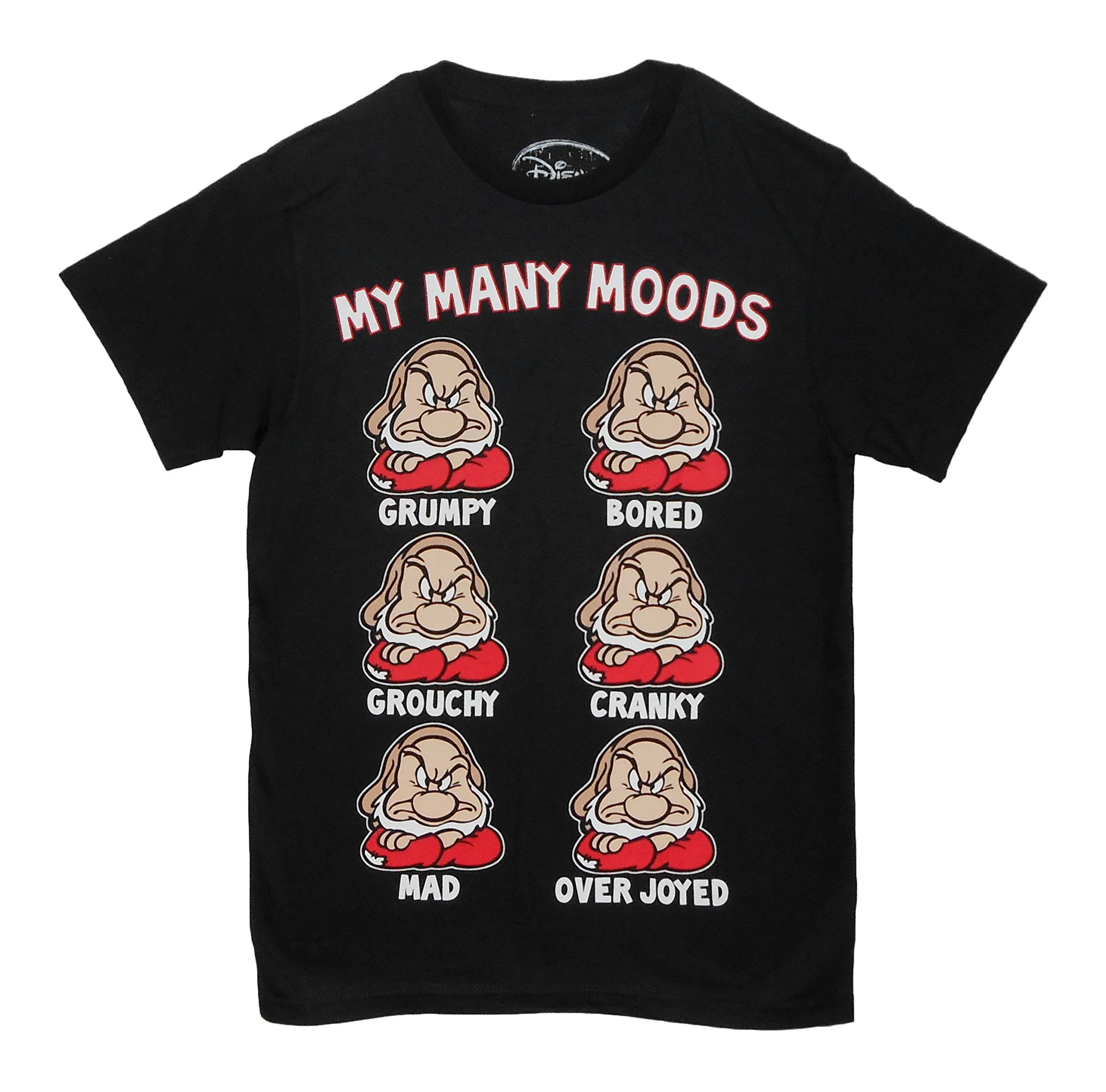

Funny T Shirt Men Novelty Women Tshirt Men'S Many Moods Grumpy T Shirt
