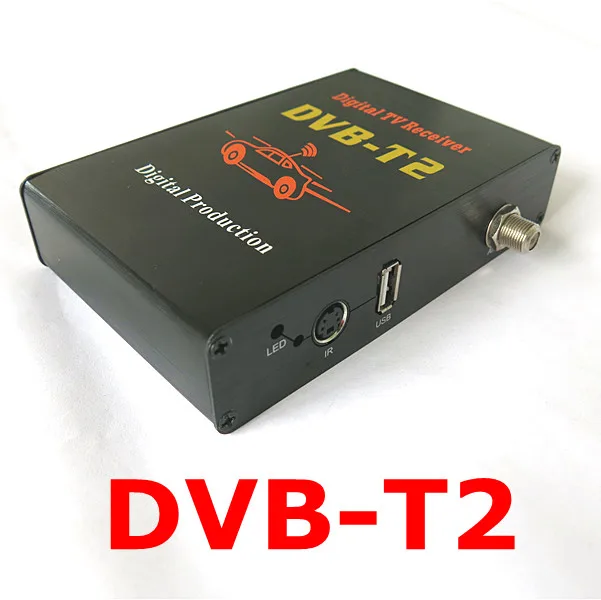 Автомобиль DVB-T2 приемник автомобиля цифрового ТВ DVB-T2 тюнер H.264 MPEG4 цифровые телеприставки один тюнер для автомобиля dvd Android 8,0/8,1 игрок