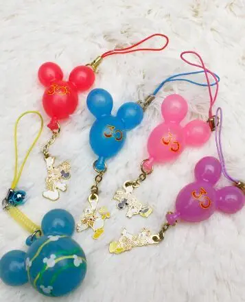 

Wholesale Original Mickey Mouse Cute Model DIY Play House Figure Toy Birthday Gift Phone Chain