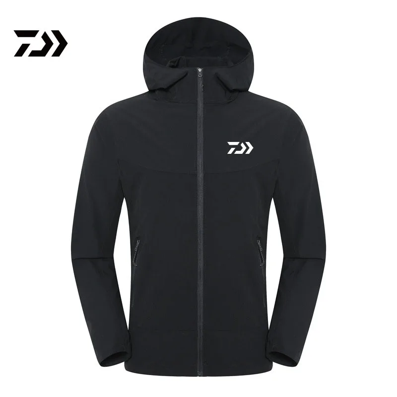 

2019 DAIWA Fishing Jacket Outdoor Waterproof Thin Spring Summer Fishing Clothing Sport Windproof Hooded Fishing Shirts